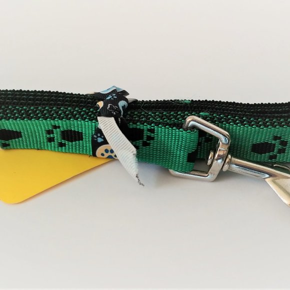 Dog Holiday Stocking Stuffed with Goodies - Green Bone Shape NWT - Picture 5 of 8